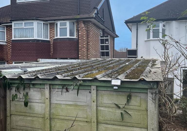 asbestos roof removal